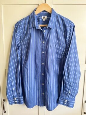 J.Crew Factory Lightweight Cotton-Blend Shirt in Signature Fit Size XL